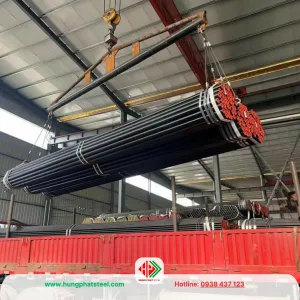 Ống thép đúc SCH40 ASTM A53/106
