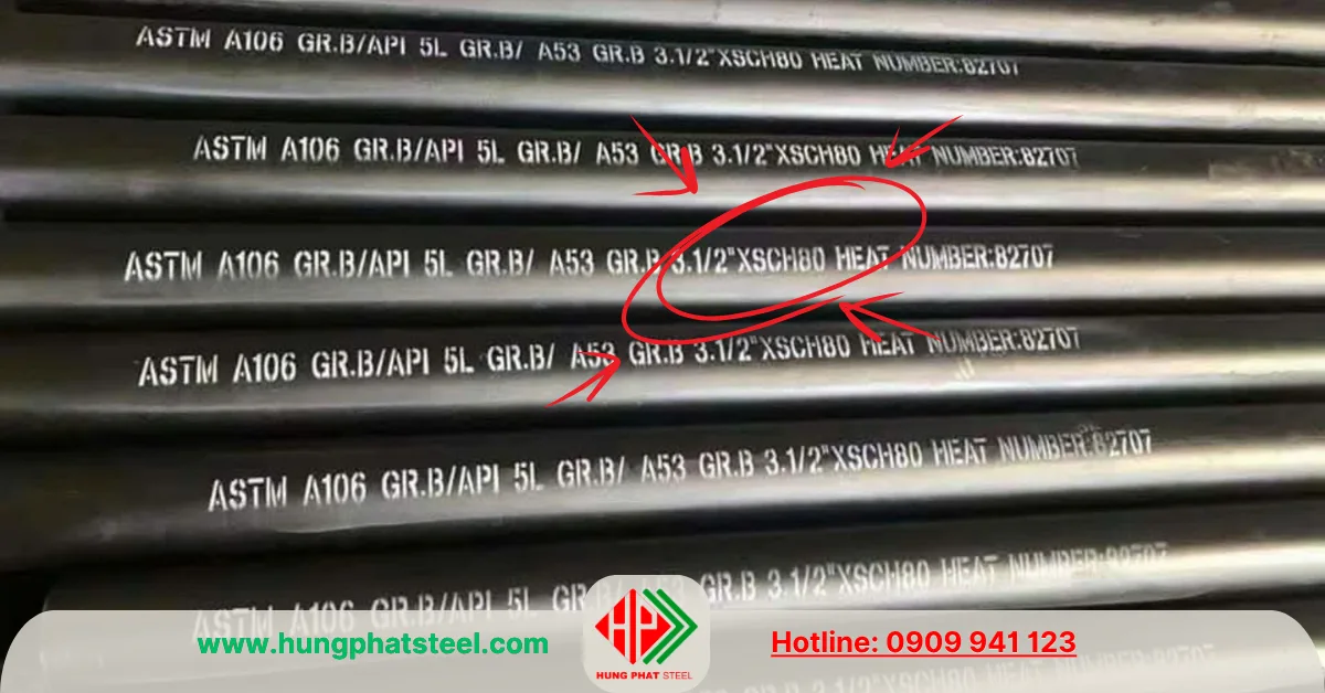 Ống thép đúc SCH80