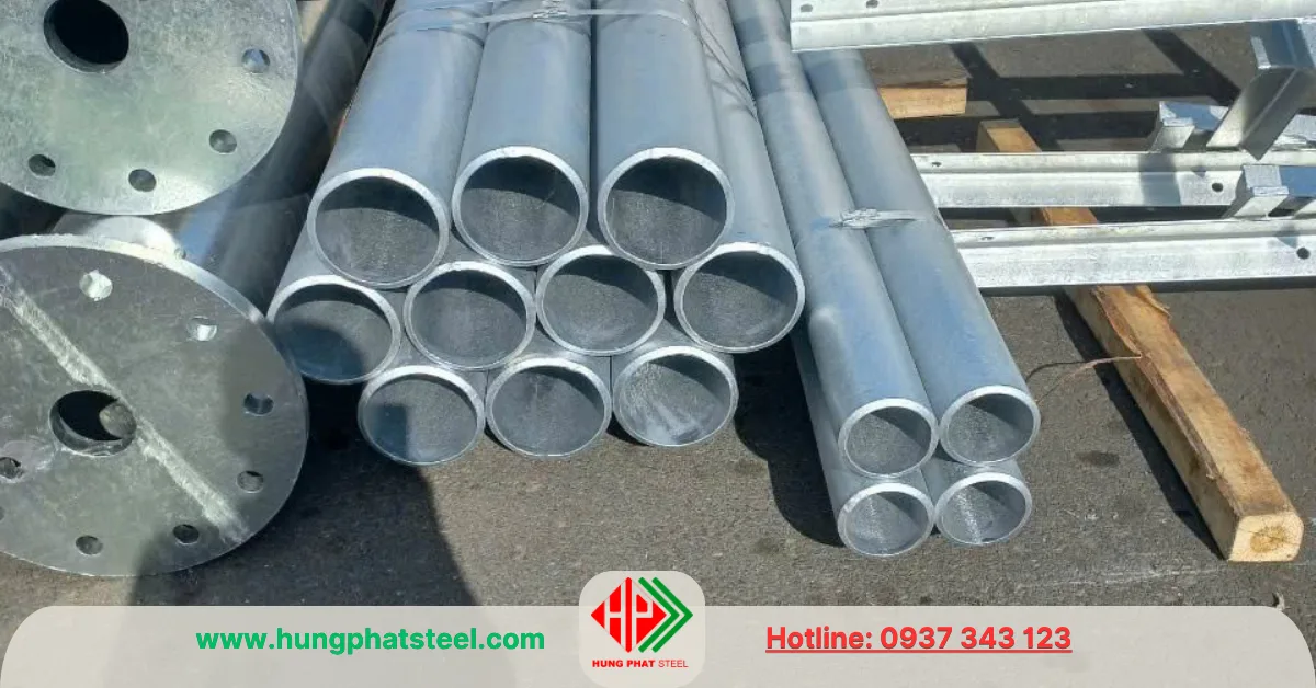 Ống thép đúc SCH80 mạ kẽm DN150 (phi 168)