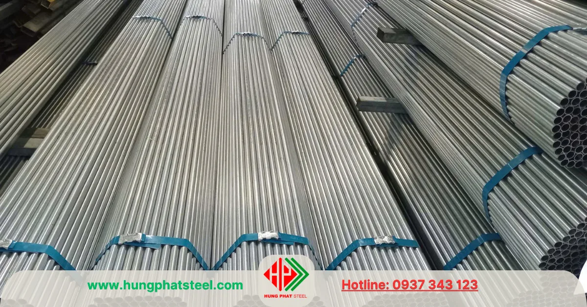 Ống thép tôn mạ kẽm Hòa Phát