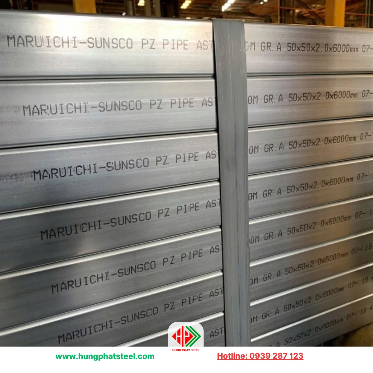 Thép hộp Maruichi Sunsteel Sunsco