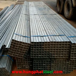 Thép hộp mạ kẽm vuông Hòa Phát