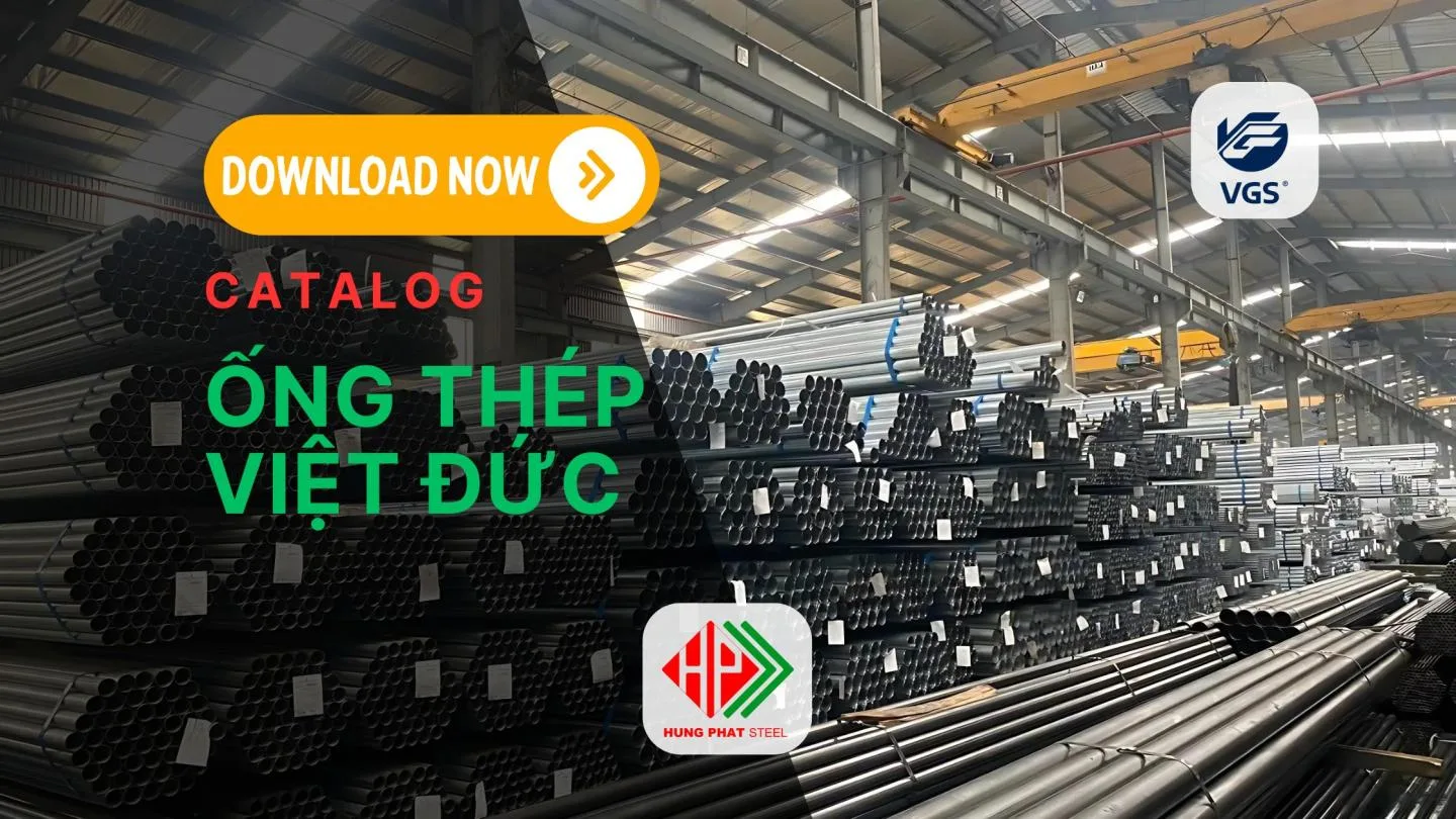 catalog ống thép Việt Đức