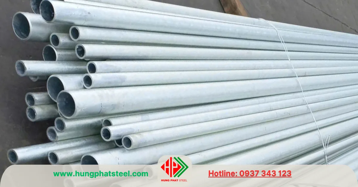 Mạ kẽm nhúng nóng ống thép đúc phi 21