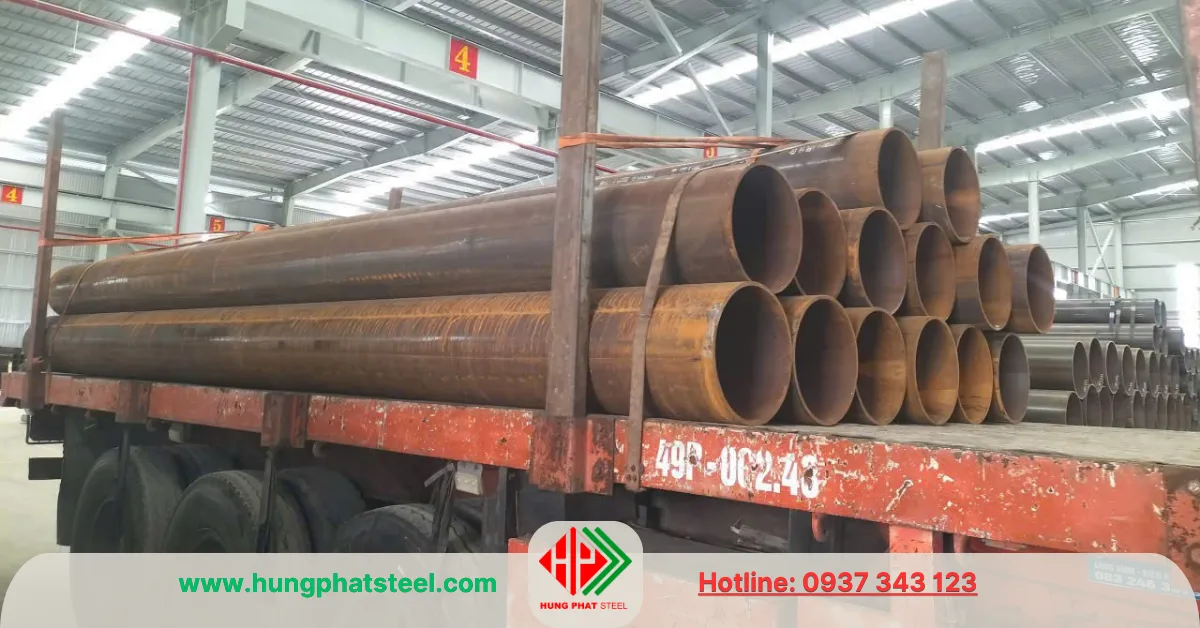 Ống thép đen phi 406 (DN400)