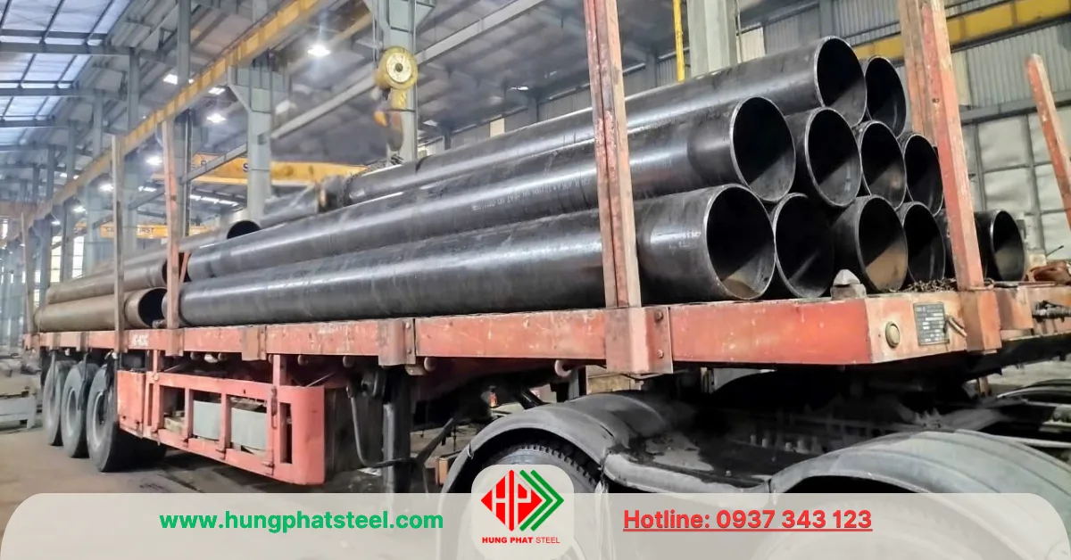 Ống thép đen phi 406 (DN400)