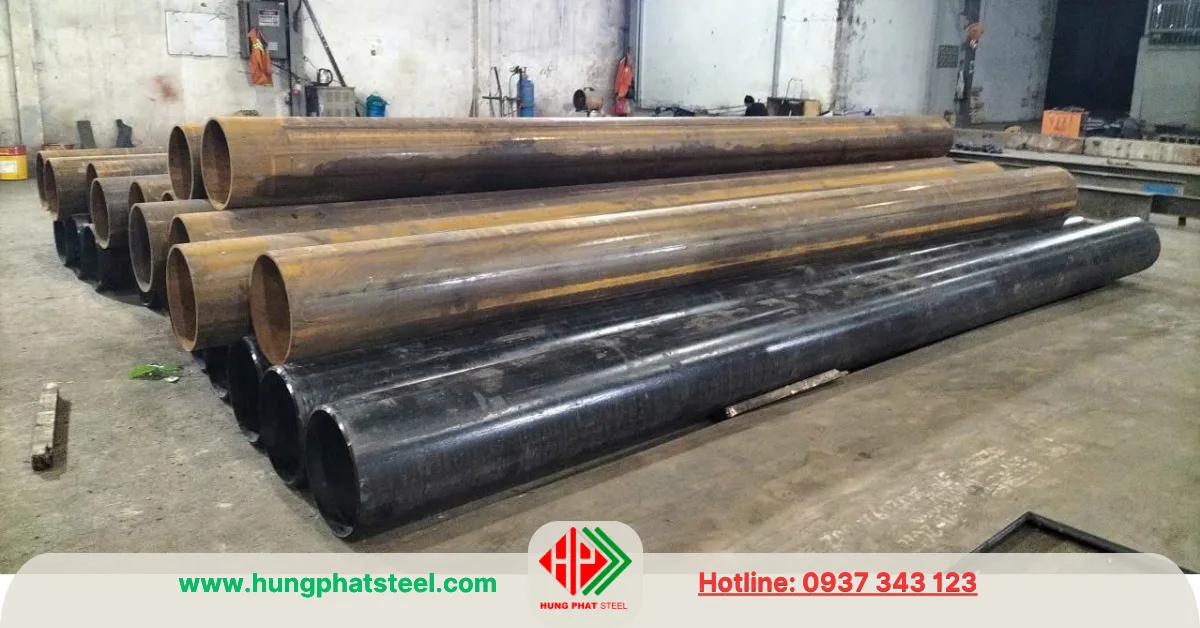 Ống thép đen phi 406 (DN400)