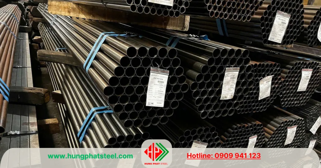 Ống thép đen phi 42