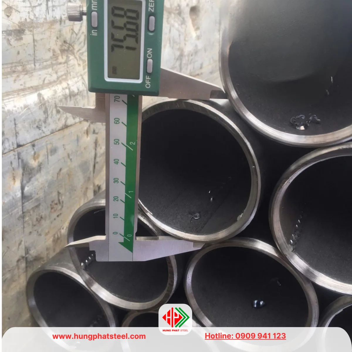 Ống thép đen phi 76 (DN65, OD75.6mm)