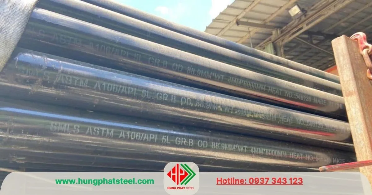 Ống thép đúc DN80 (OD88.9mm)