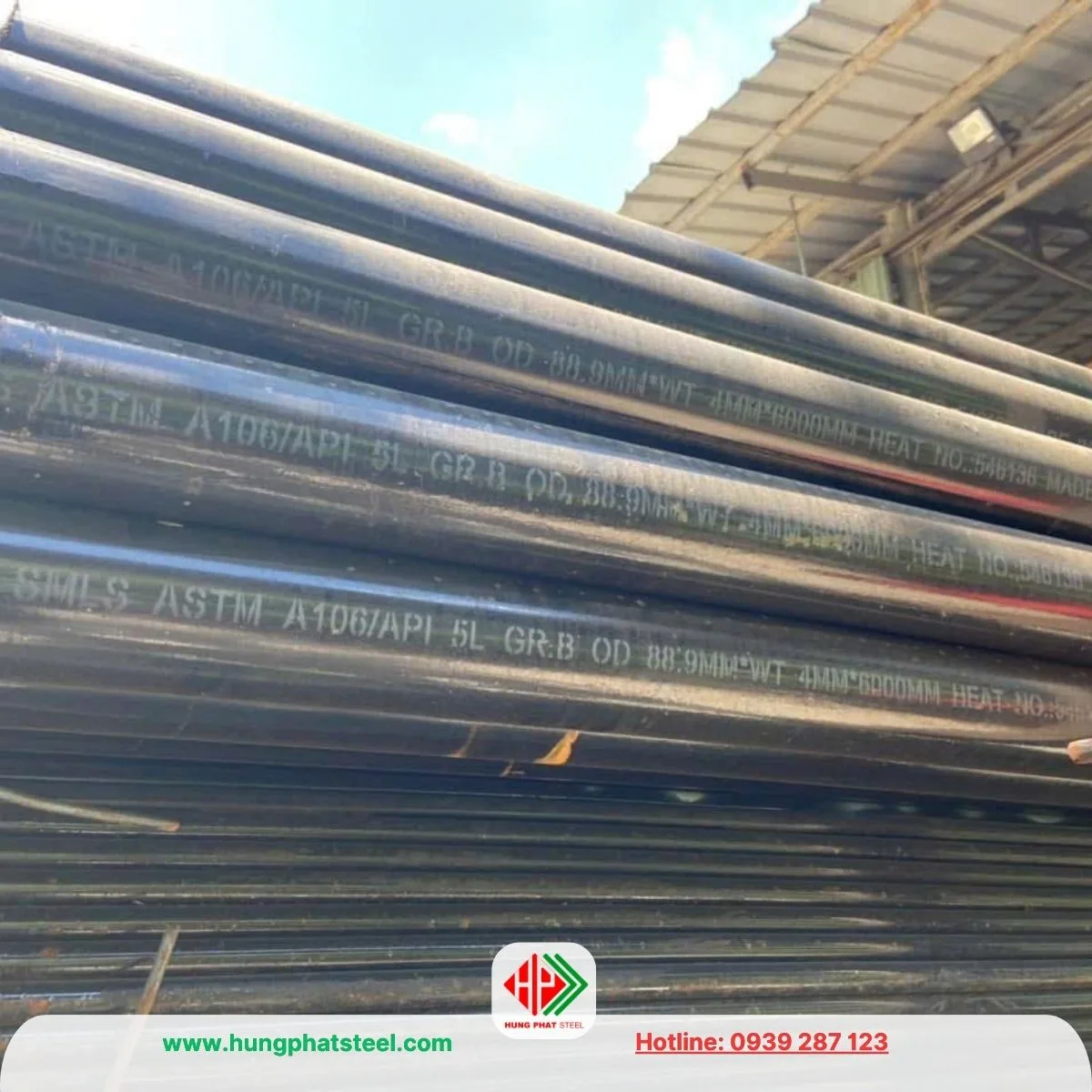 Ống thép đúc DN80 (OD88.9mm)