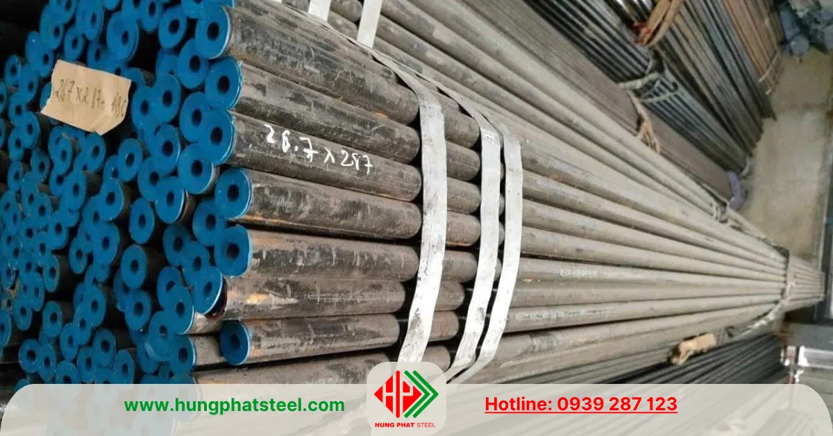 Ống thép đúc phi 27 (DN20 OD26.7mm)