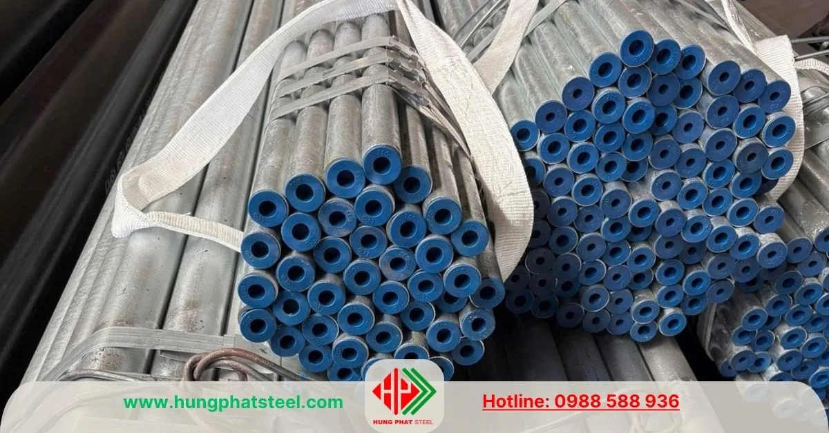 Ống thép đúc phi 34 (33.5mm) mạ kẽm theo yêu cầu