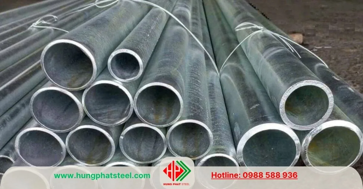 Ống thép đúc phi 60 mạ kẽm (theo yêu cầu)