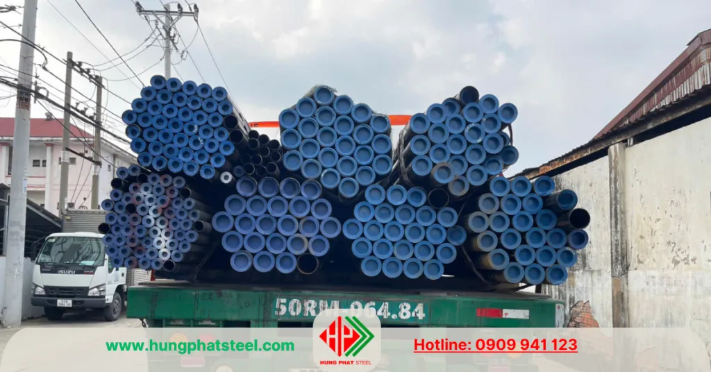 Ống thép đúc phi 73 (DN65)