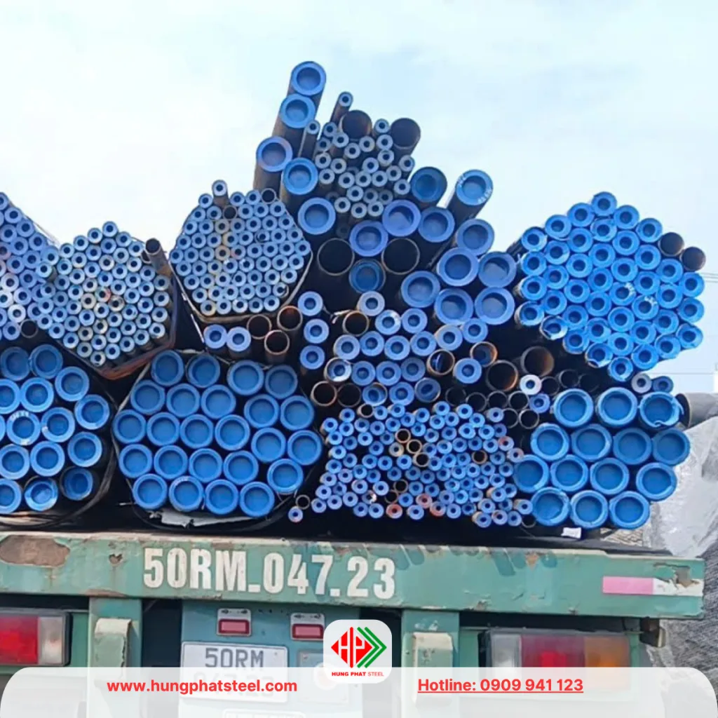 Ống thép đúc phi 73 (DN65)