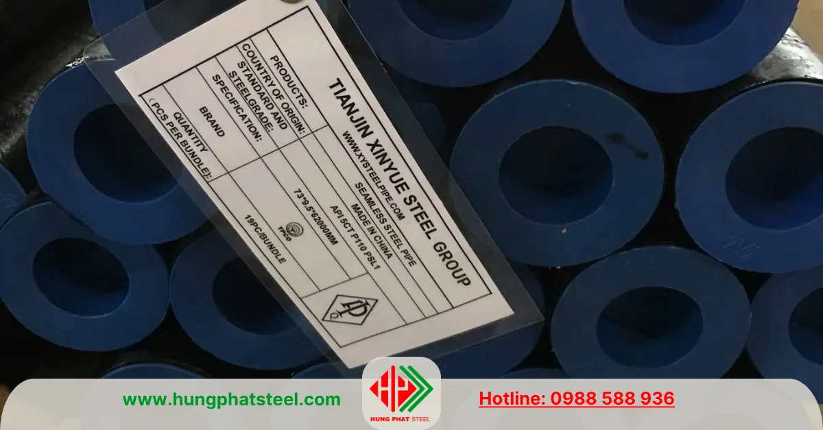 Ống thép đúc phi 73 xuất xứ Trung Quốc