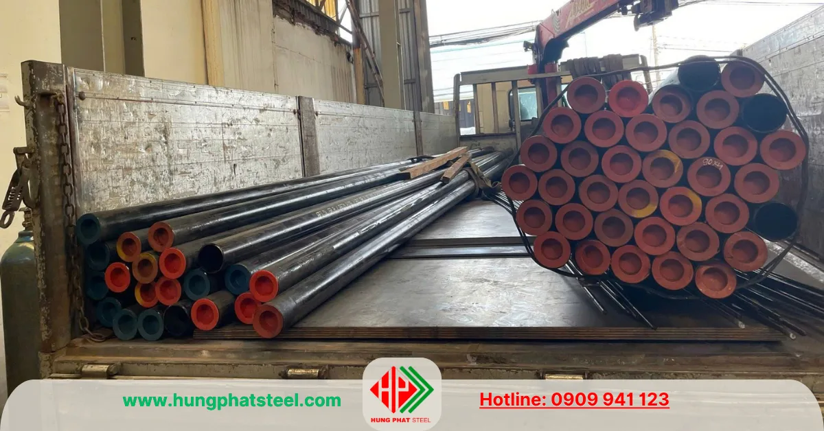 Ống thép đúc phi 90 (DN80 x SCH40)