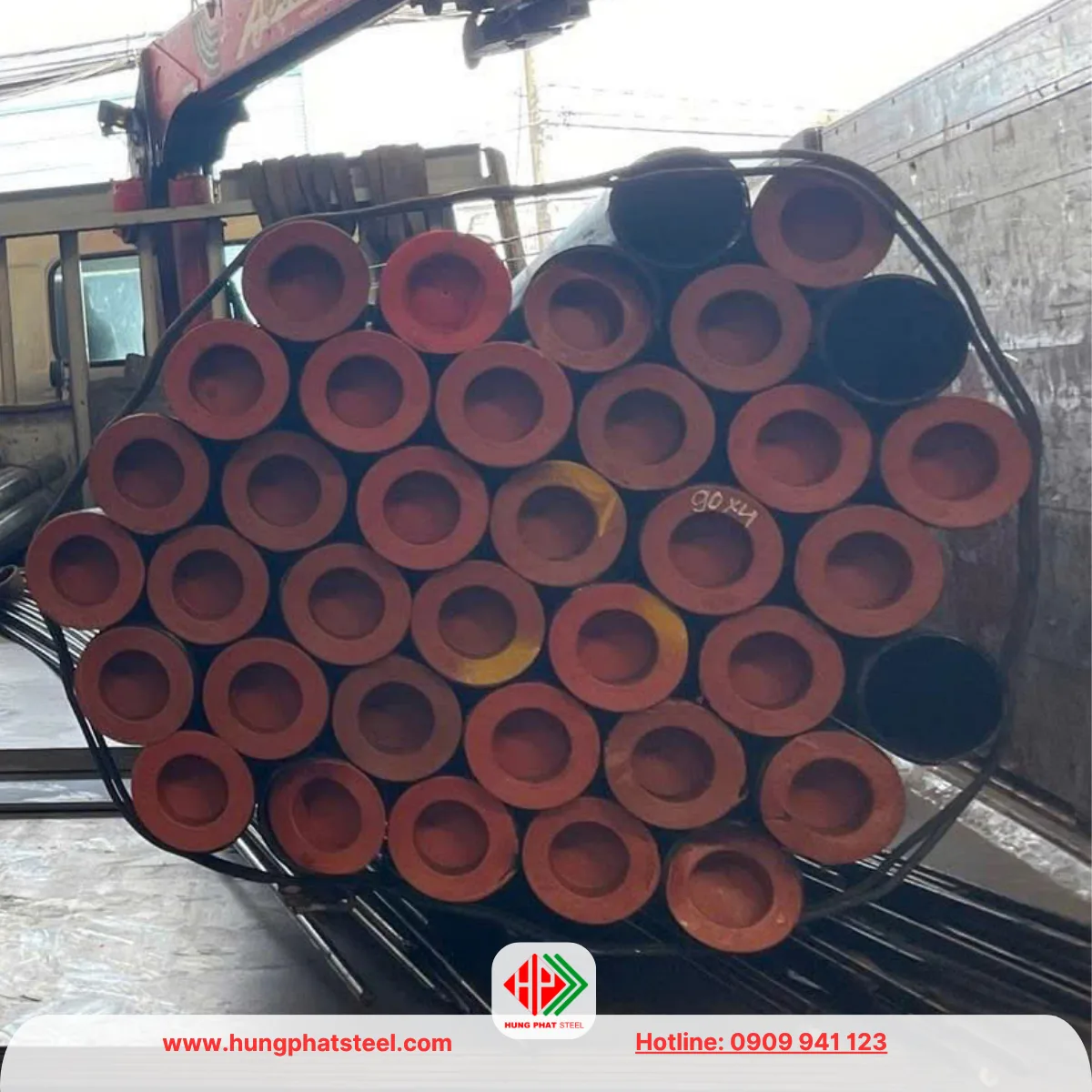 Ống thép đúc phi 90 (DN80 x SCH40)