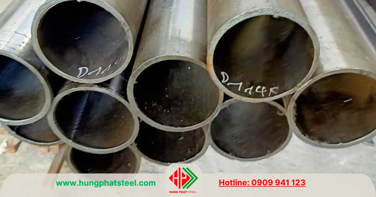 Ống thép hàn đen phi 114
