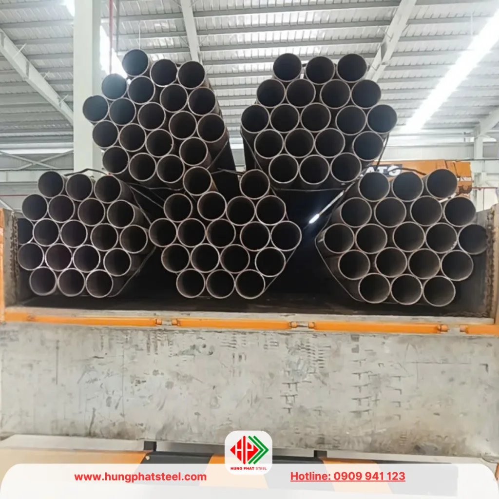 Ống thép hàn đen phi 141 SCH40 nhập khẩu