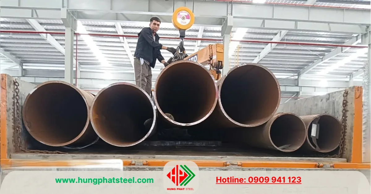 Ống thép hàn đen phi 457 (DN450)