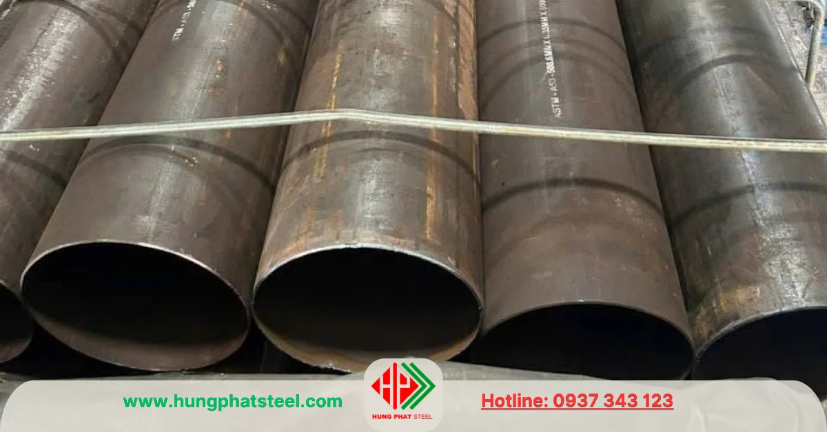 Ống thép hàn đen phi 508 (DN500)