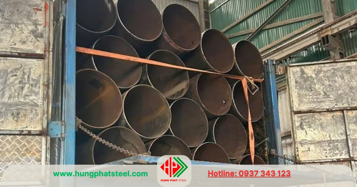 Ống thép hàn đen phi 508 (DN500)
