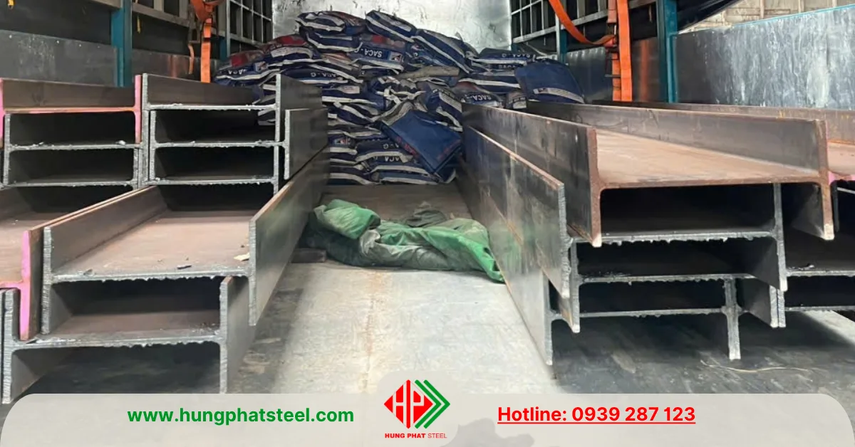 Thép Hình I500 (I500x200 10x16mm) SS400 A36