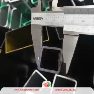 Thép hộp 25x25 vuông đen