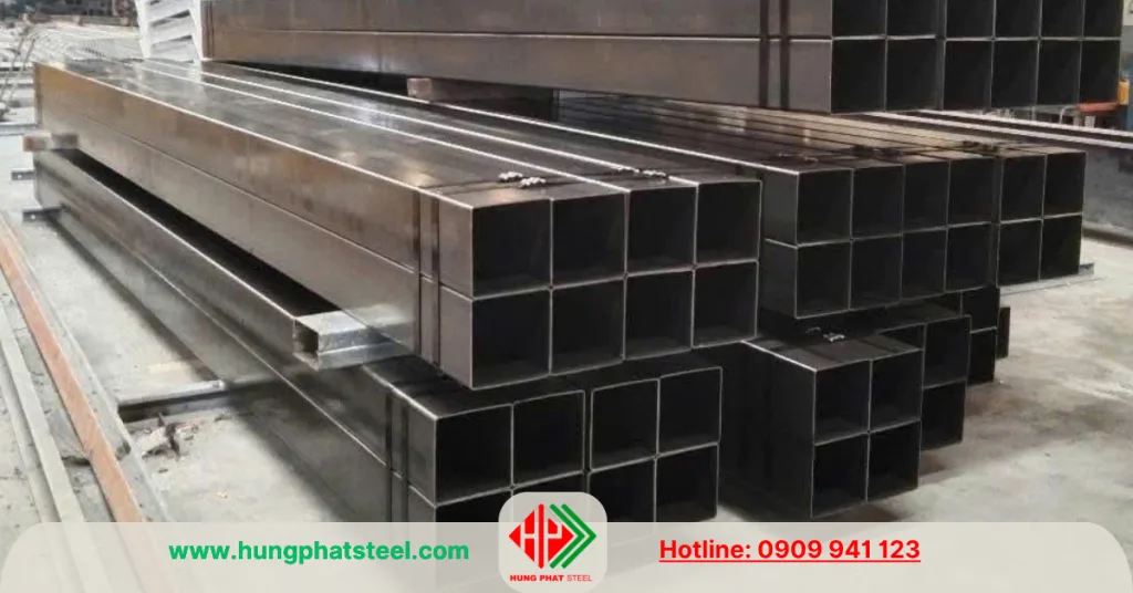 Thép hộp vuông đen 100x100