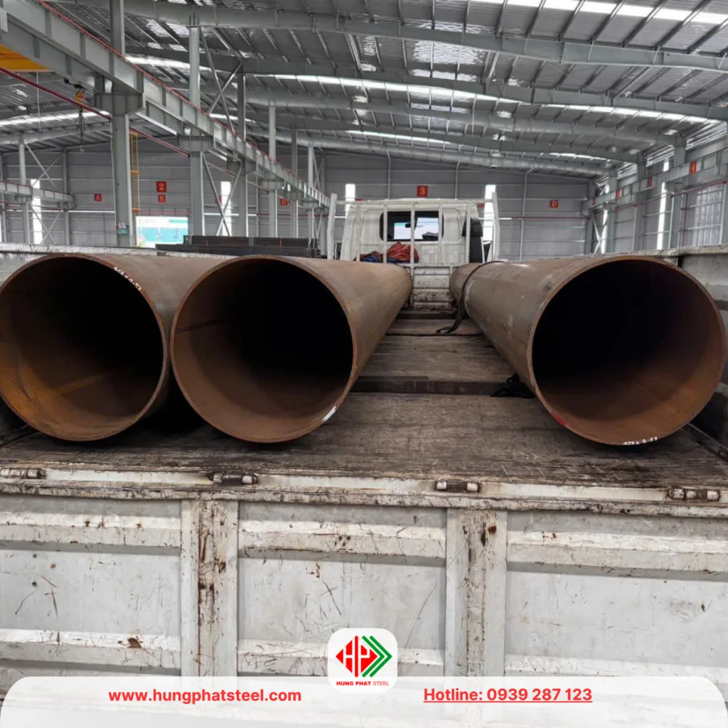 Thép ống hàn đen phi 457 (DN450)