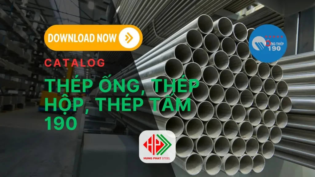 Catalog Thép Ống, Thép Hộp, Thép Tấm, Thép Chống Trượt 190
