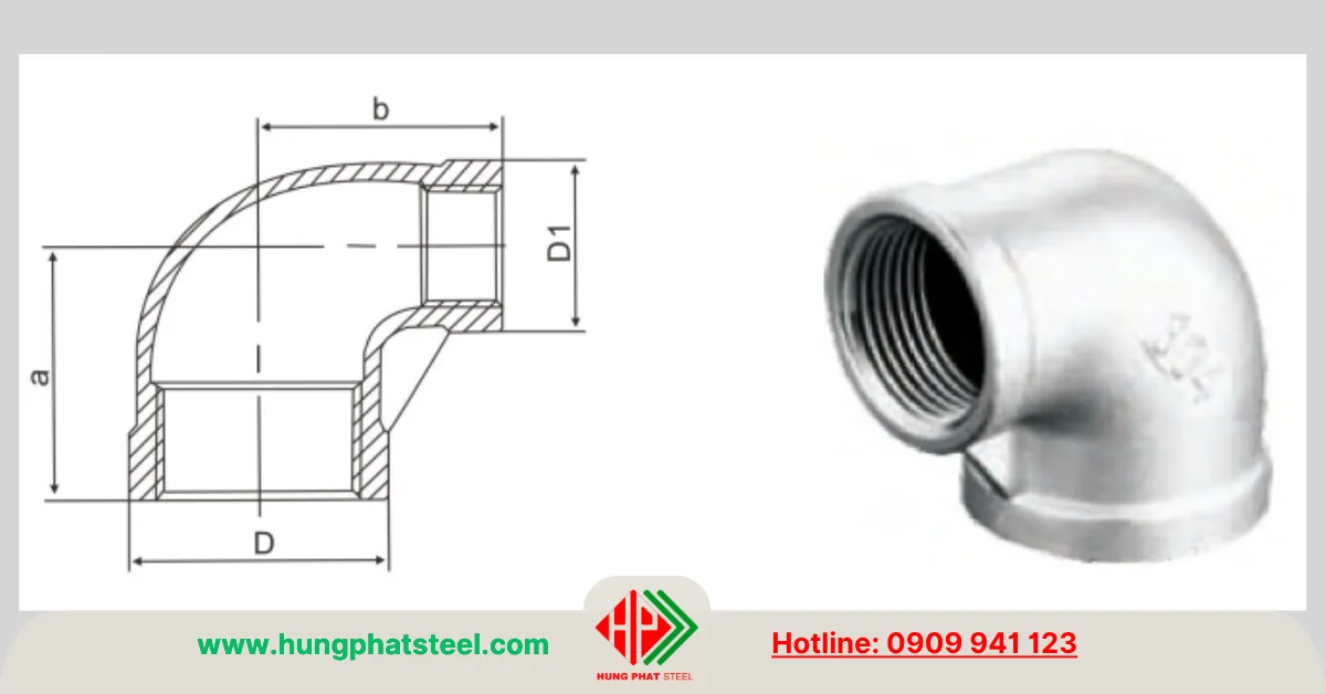 Co ren inox giảm (co thu)