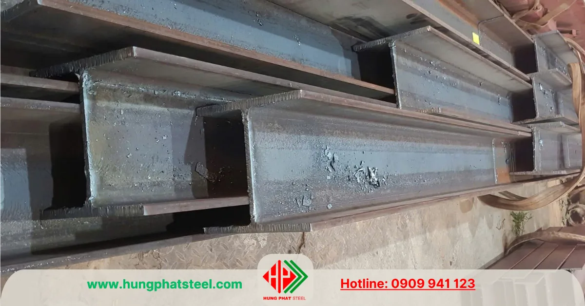 Dịch vụ cắt khúc thép hình H300 theo yêu cầu (cắt gió đá)