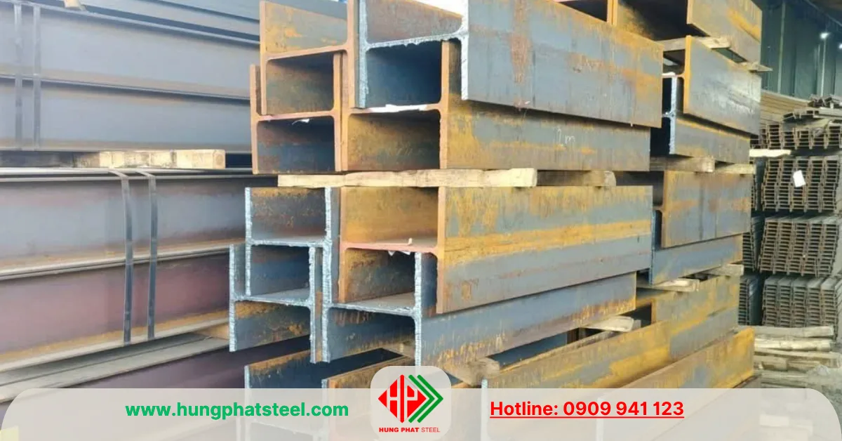 Dịch vụ cắt khúc thép hình H400 theo yêu cầu