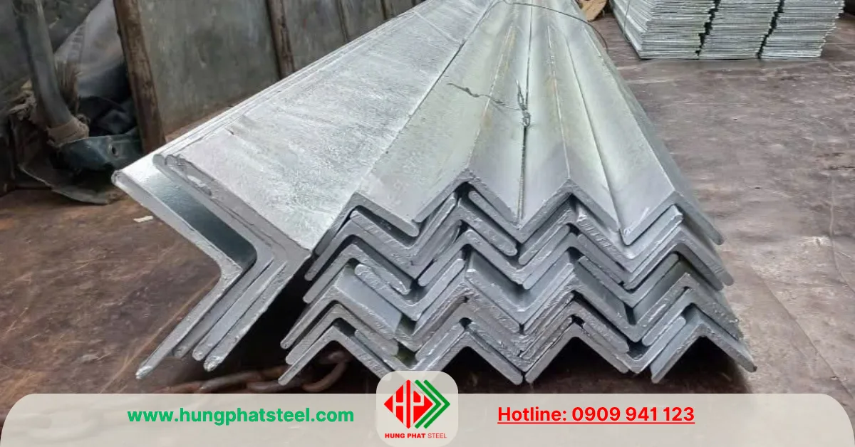 Màu sắc của thép V mạ kẽm nhúng nóng