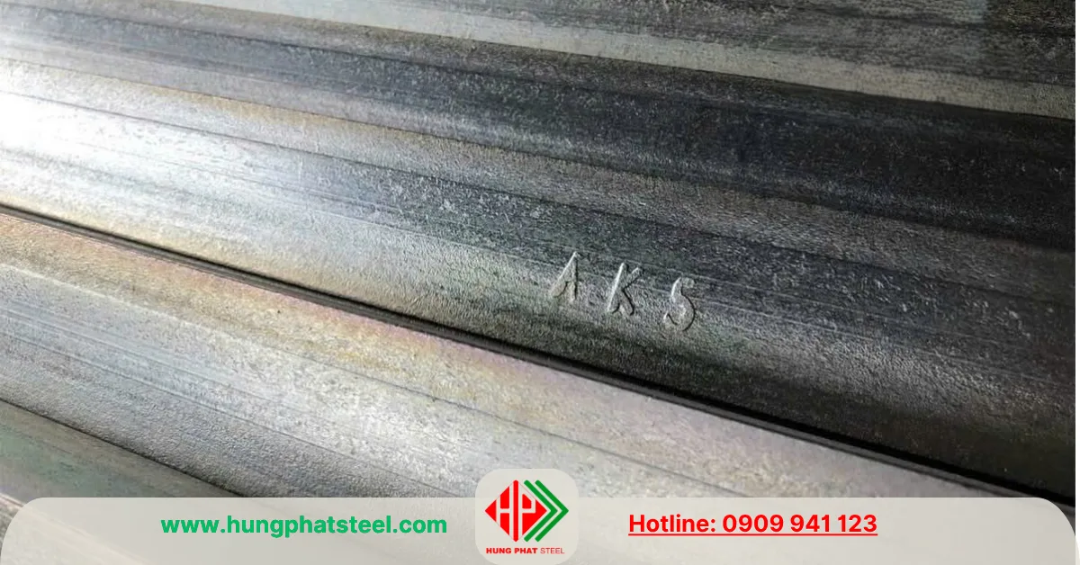 Màu sắc của thép V xi mạ kẽm