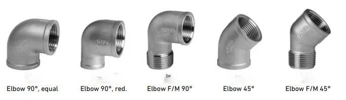 Một số loại co ren inox khác