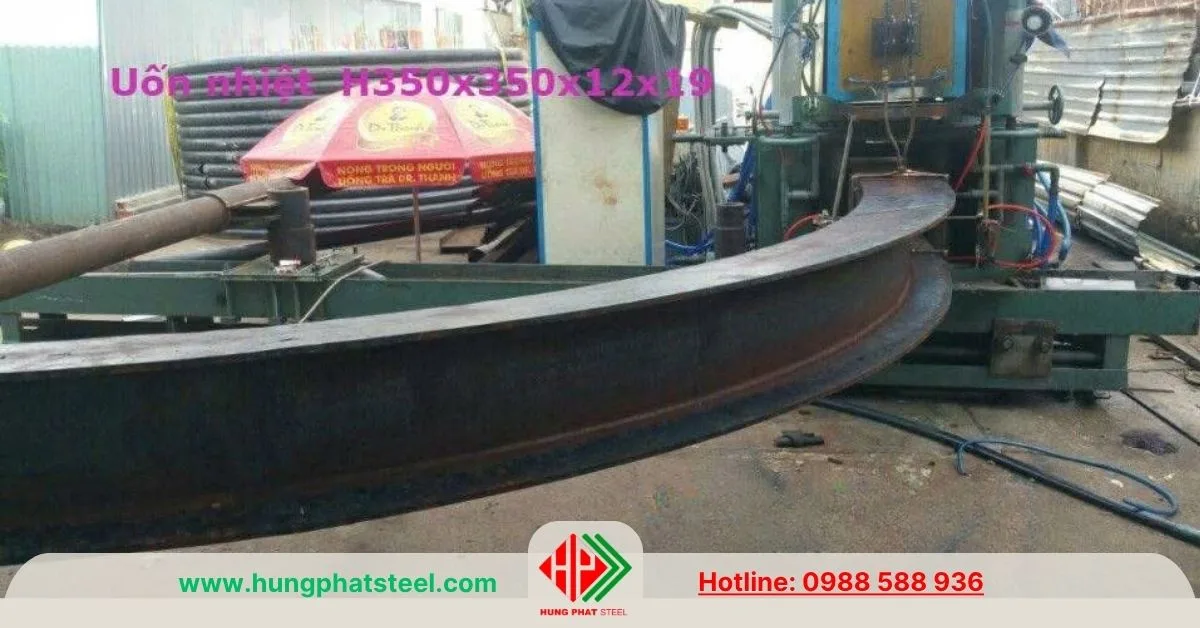 Nên chọn hàng chính hãng với mác thép chính phẩm để đảm bảo khả năng uốn và chịu lực của thép H350