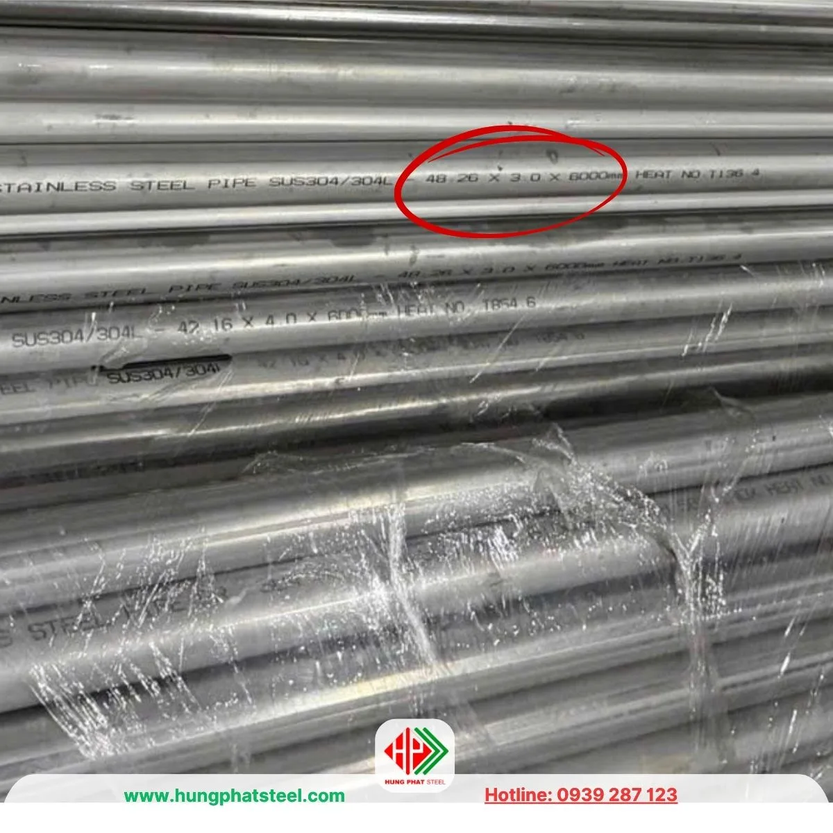 Ống INOX Công nghiệp phi 49 (48.26mm)