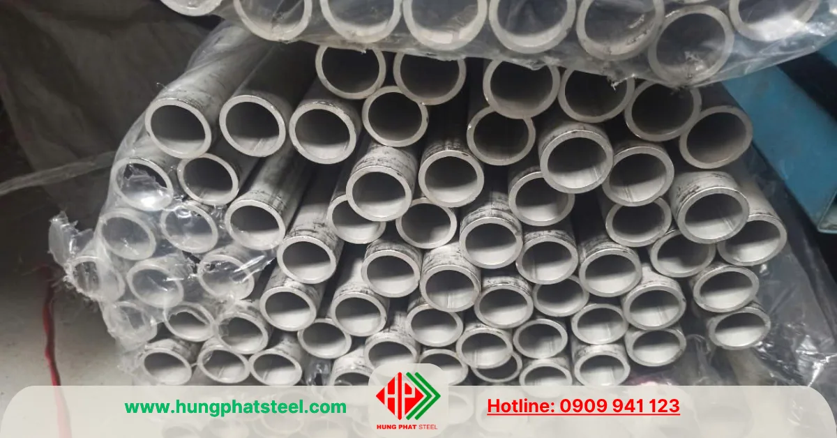 Ống inox 304 phi 21 (DN15 x SCH40)