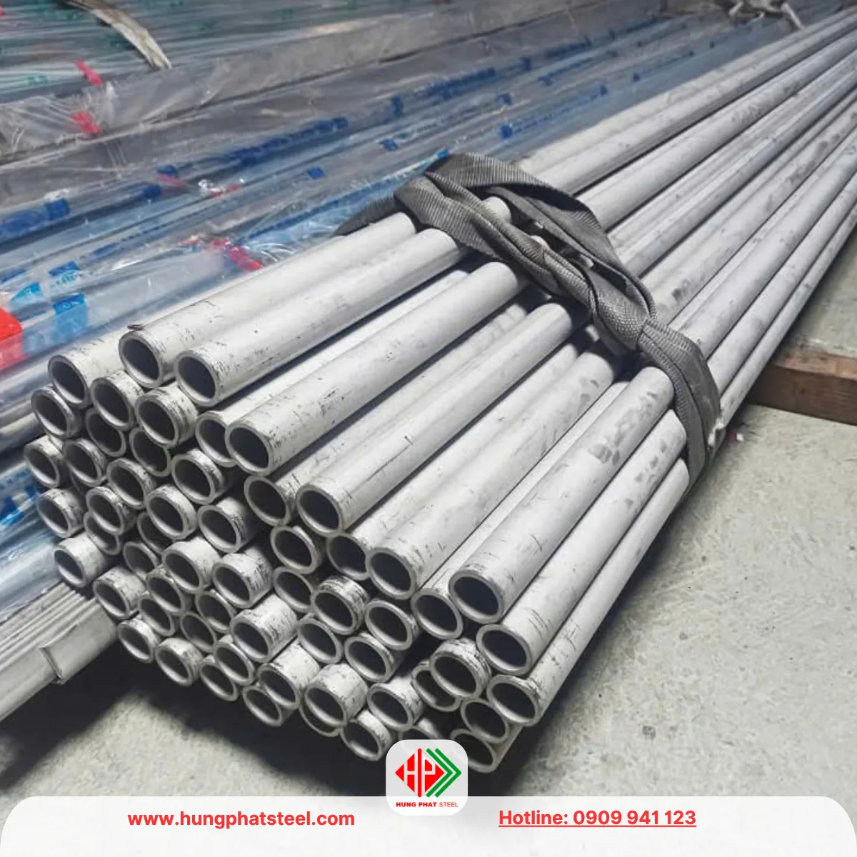 Ống inox 304 phi 34 (DN25 x SCH40)