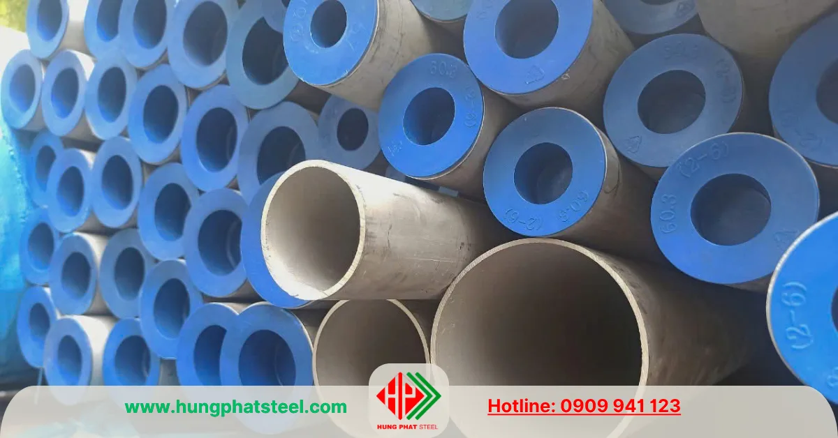 Ống inox 304 phi 60.3 (DN50)