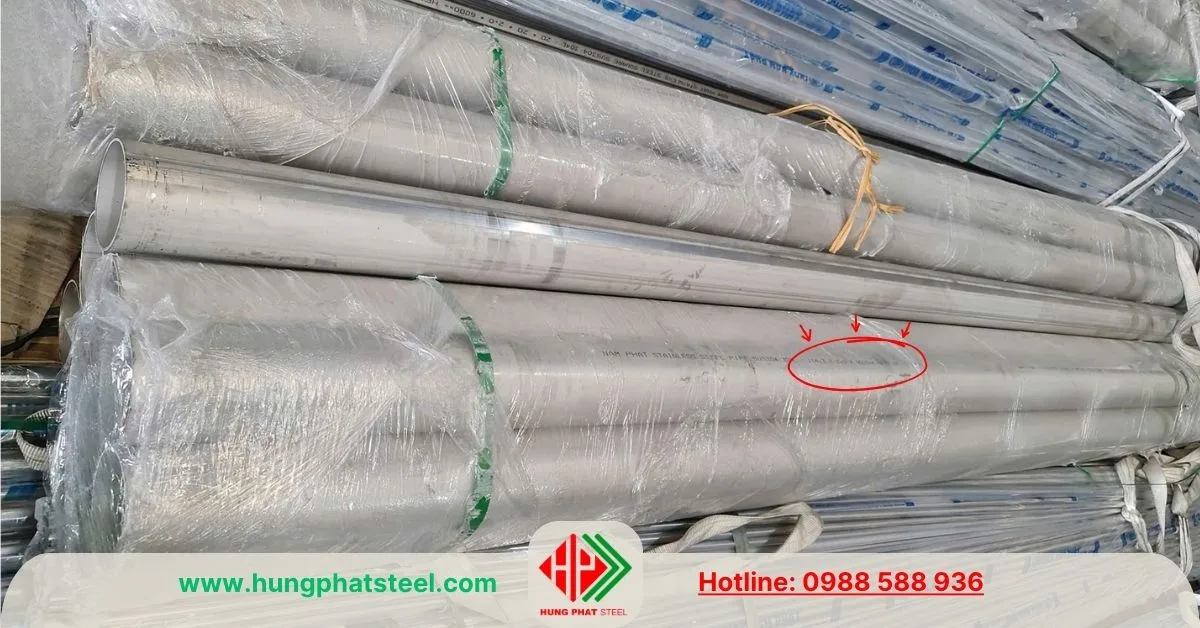 Ống inox công nghiệp phi 141 (OD141.3mm)