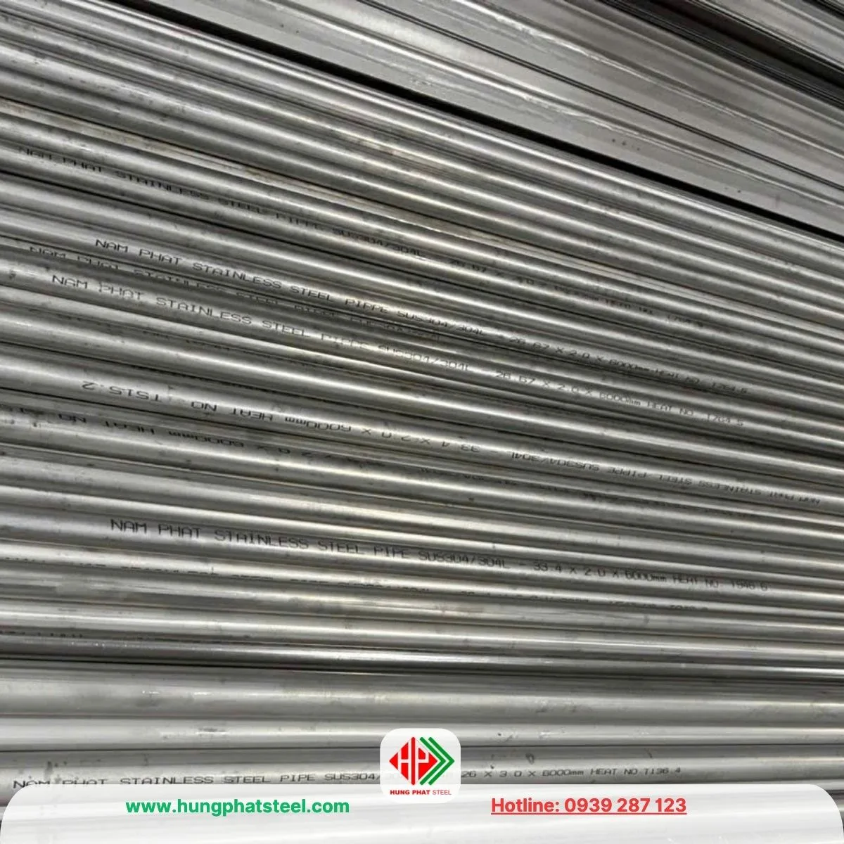 Ống inox công nghiệp phi 27 (26.67mm)