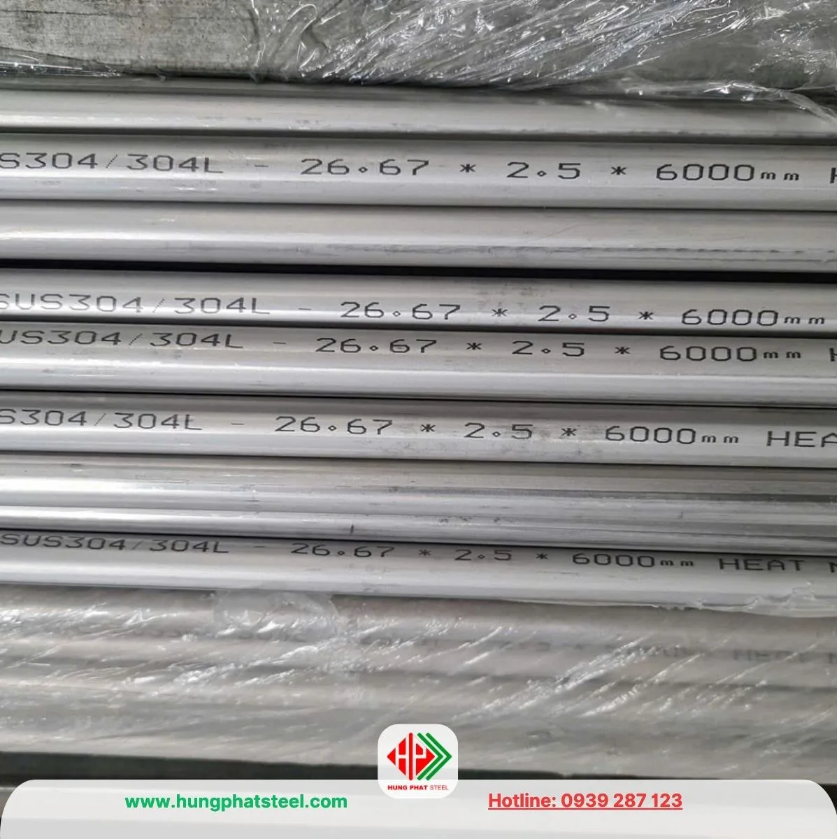 Ống inox công nghiệp phi 27 (26.67mm)