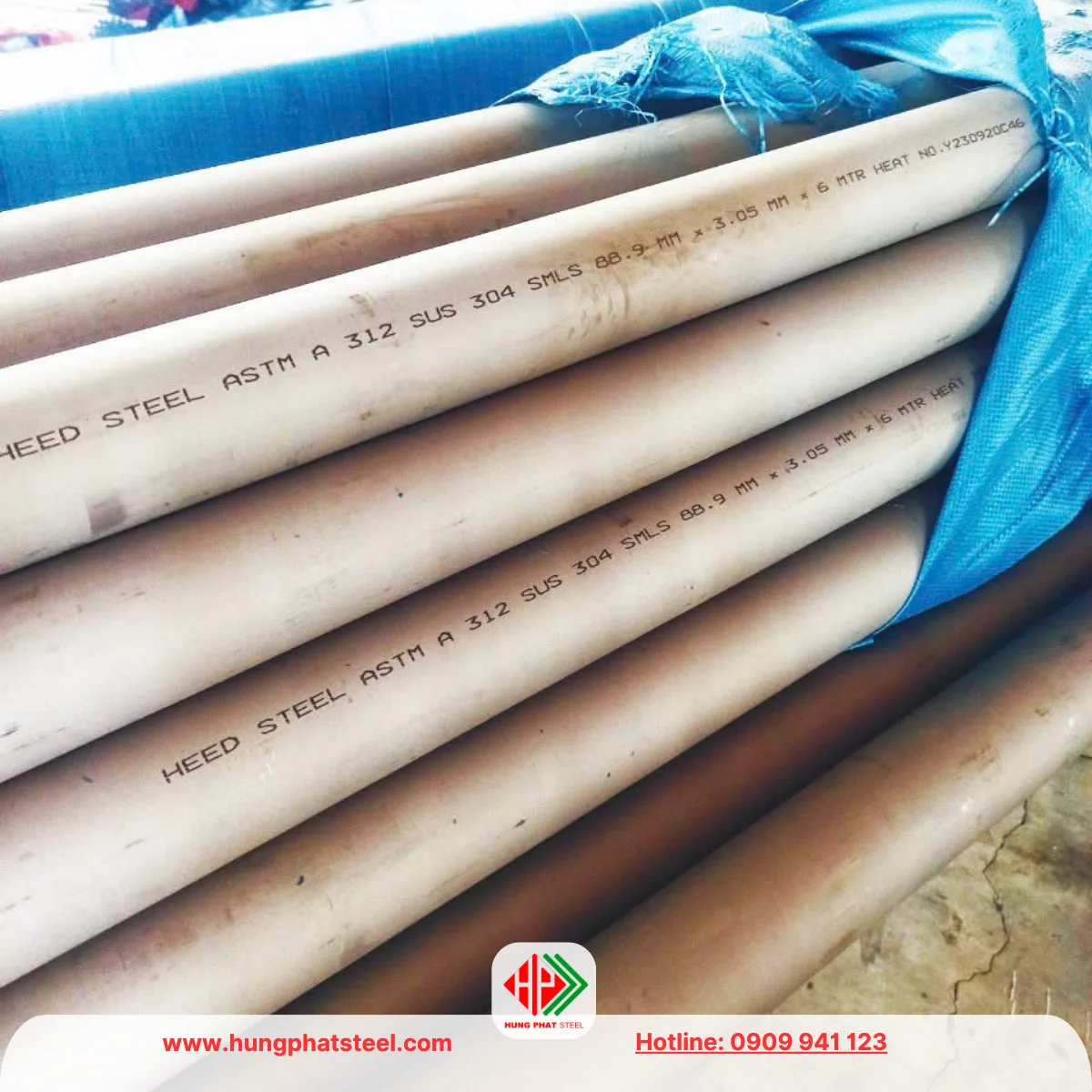 Ống inox phi 89 (ống đúc)