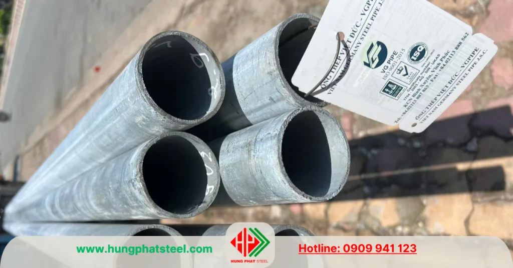 Ống kẽm Việt Đức