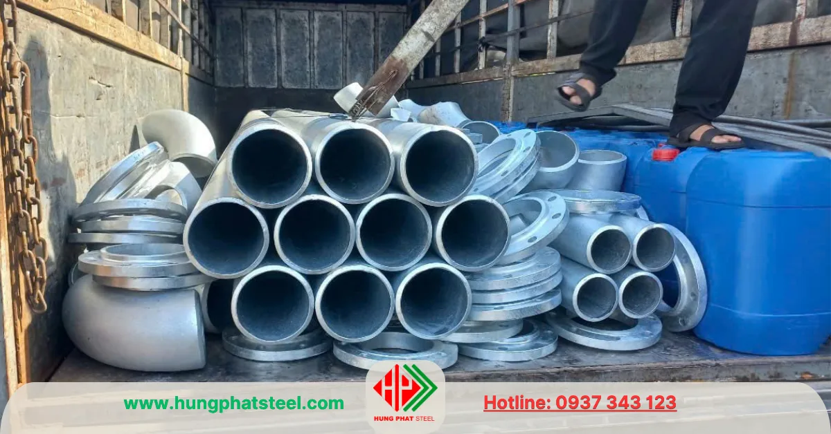 Ống thép đúc mạ kẽm DN150 (phi 168)